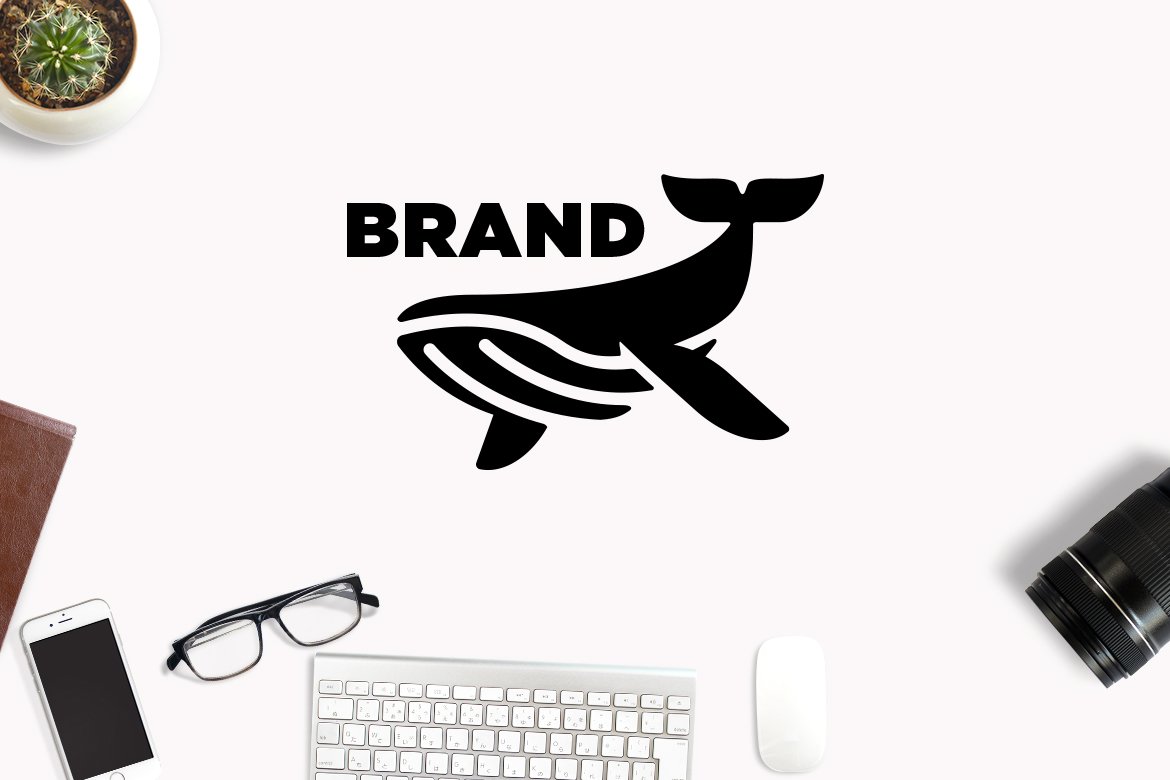 Whale Logo Design cover image.