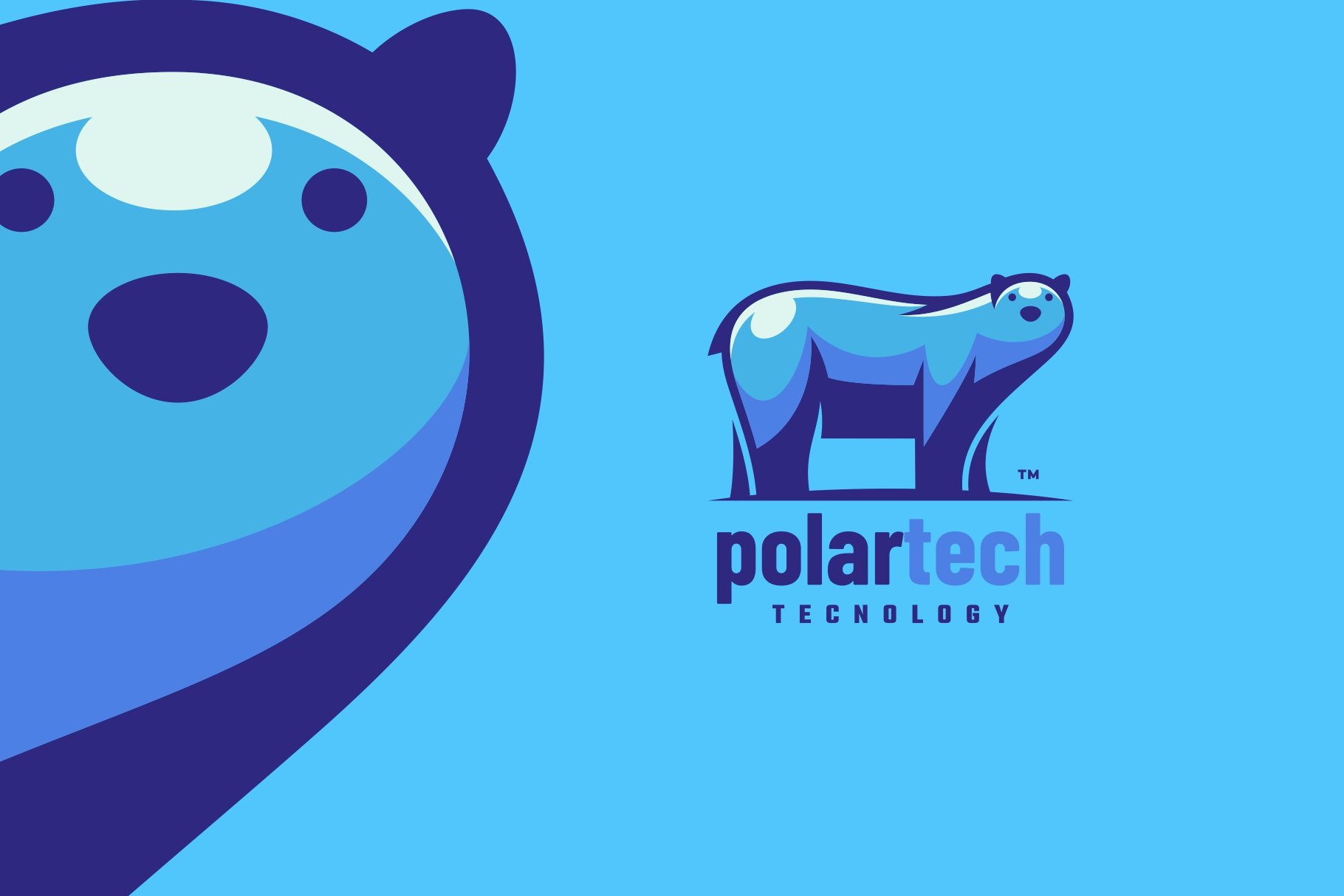 Polar Mascot Cartoon Logo cover image.