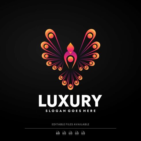 Luxury Peacock Colorful Logo cover image.