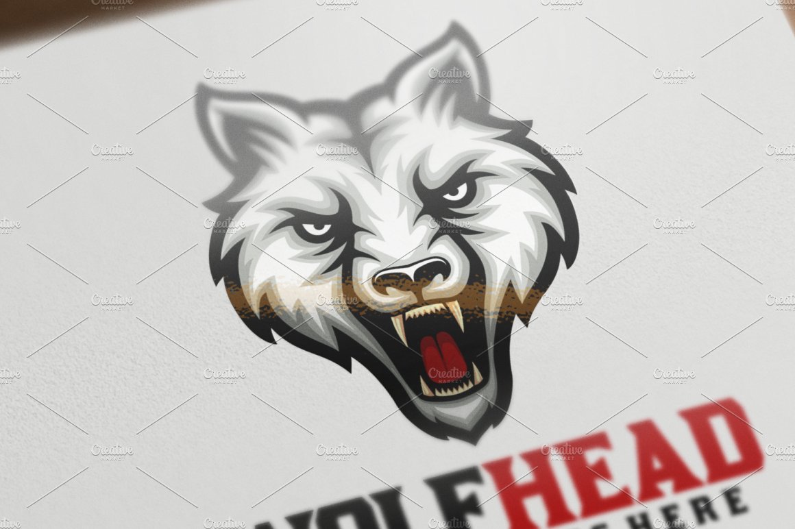 Wolf Head Logo cover image.