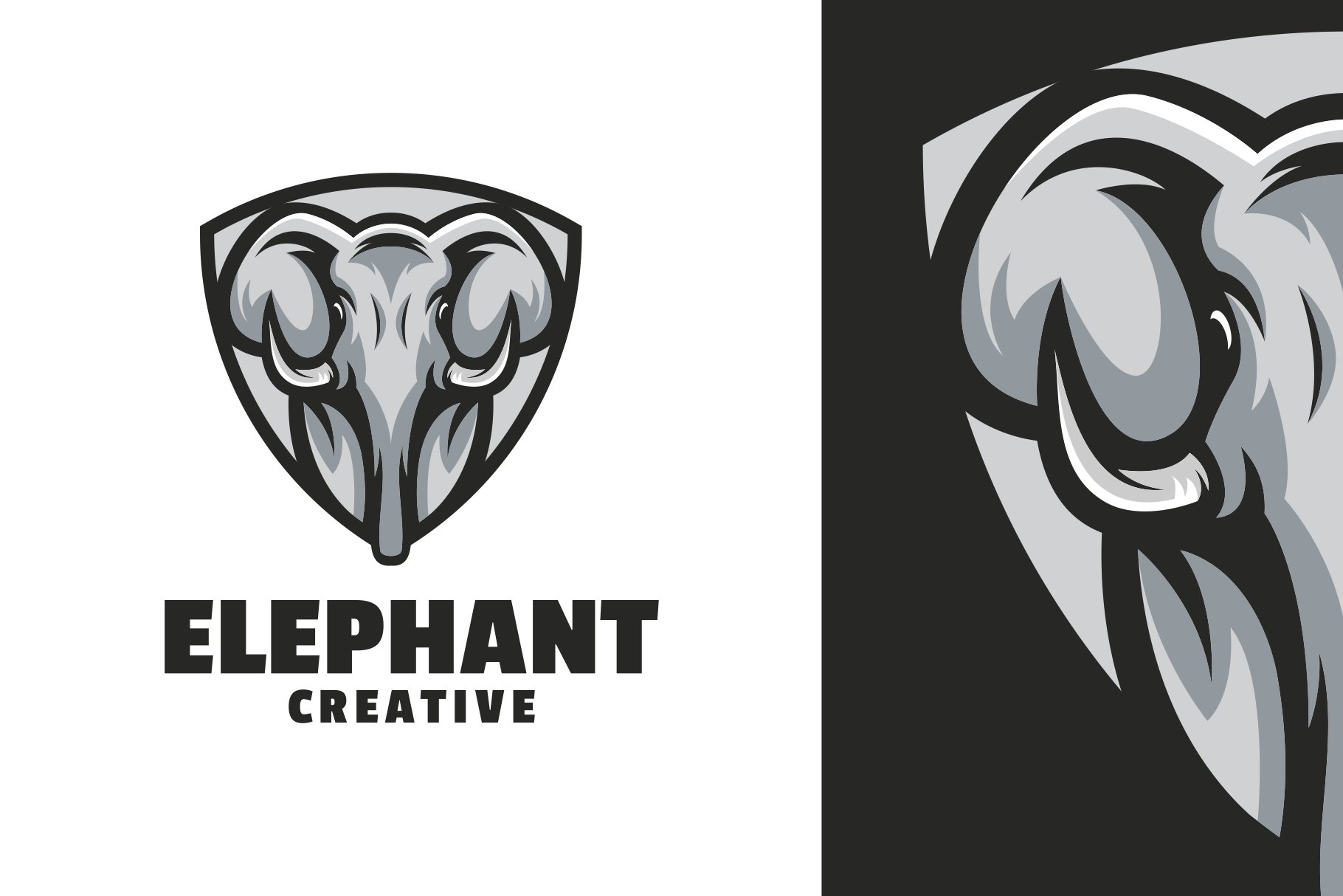 Elephant Mascot Logo cover image.