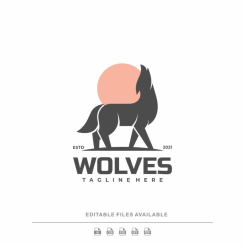 Wolf Silhouette Logo cover image.