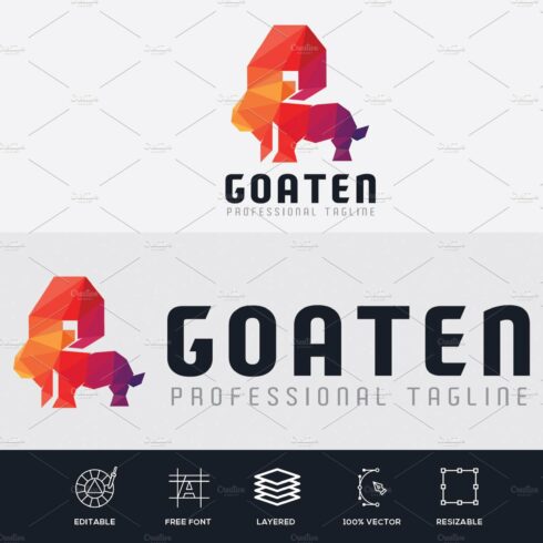 Modern Goat Logo cover image.