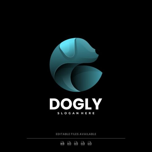 Dog Gradient Logo cover image.