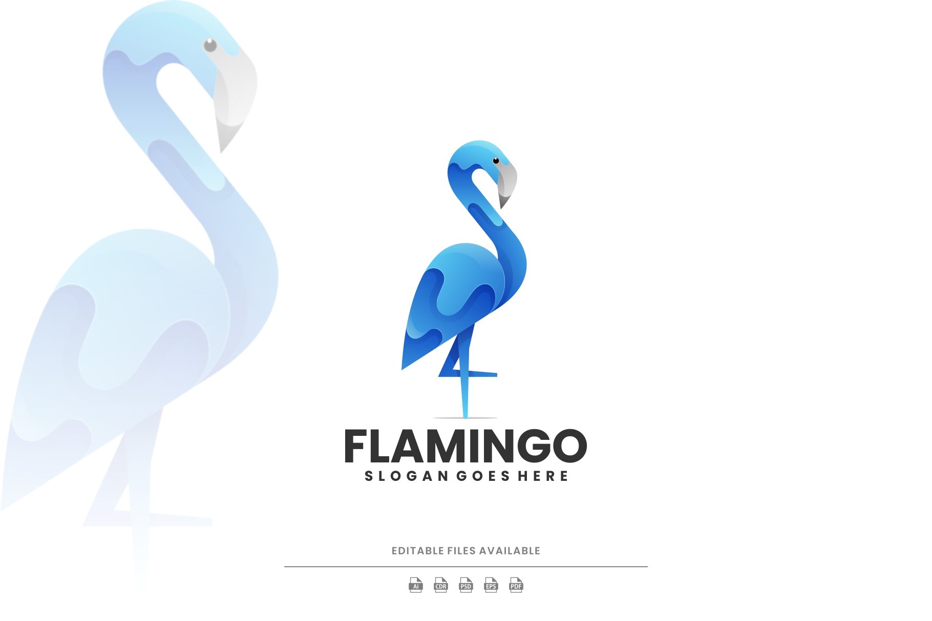 Flamingo Gradient Logo cover image.