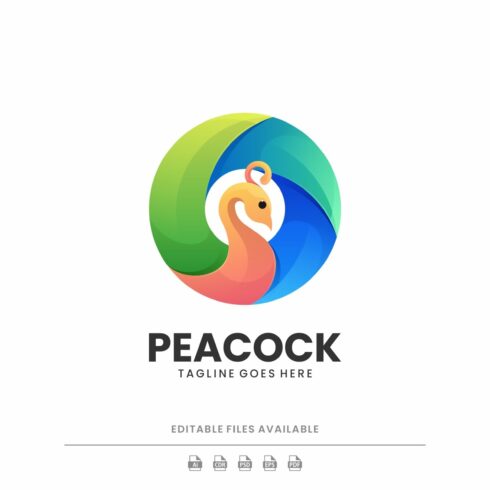 Peacock Colorful Logo cover image.