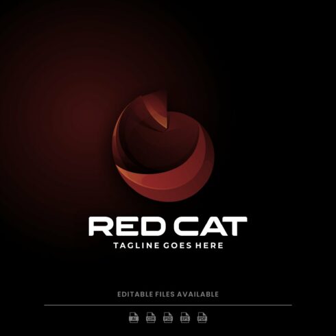 Red Cat Gradient Logo cover image.
