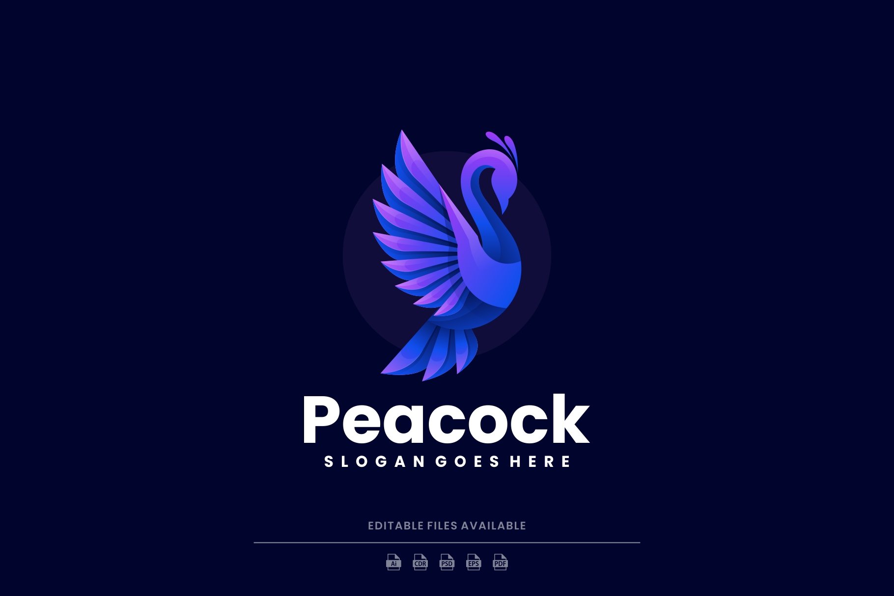 Peacock Colorful Logo cover image.