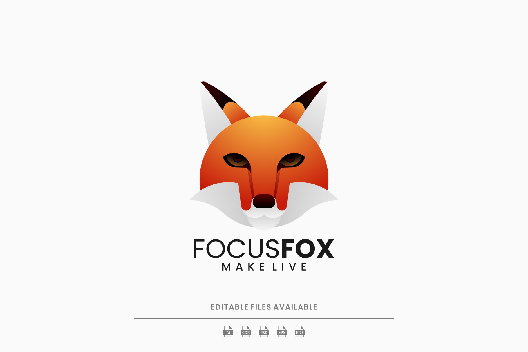 Focus Fox Gradient Logo cover image.