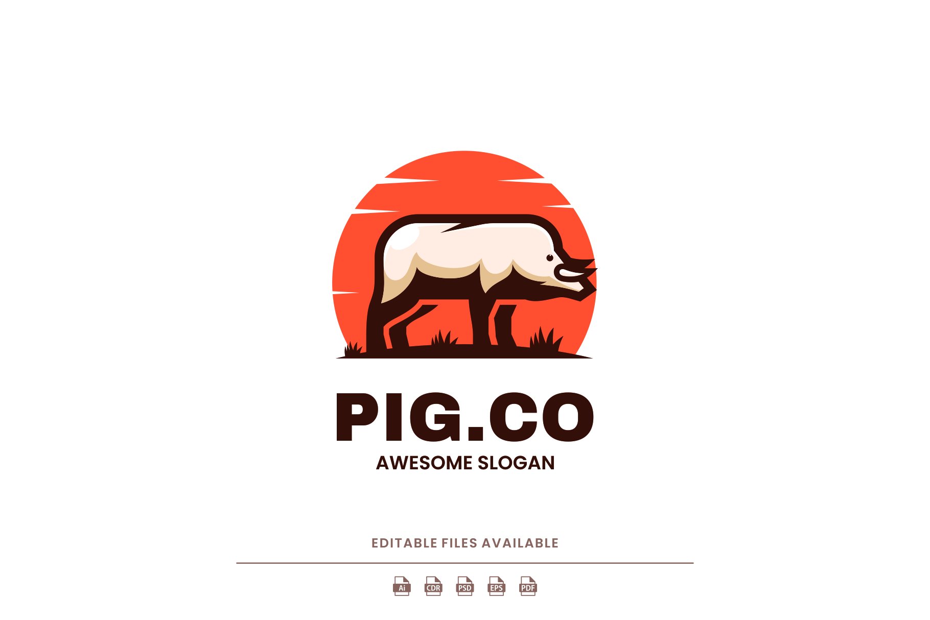 Pig Simple Logo cover image.
