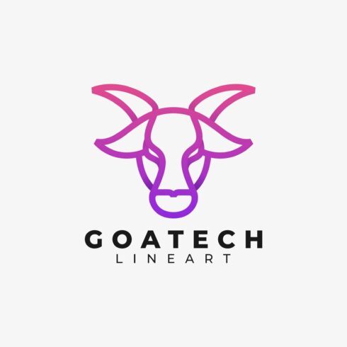 Goat Line Art Logo cover image.