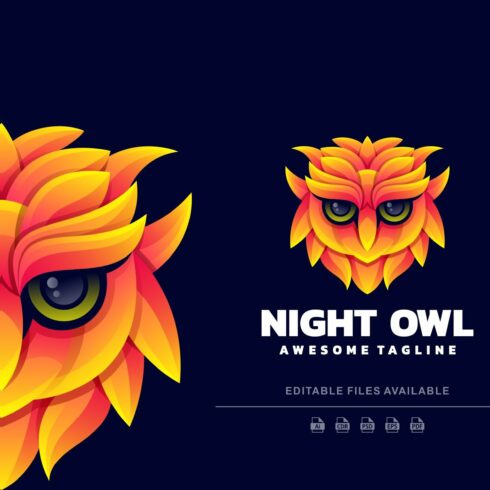 Night Owl Gradient Logo cover image.