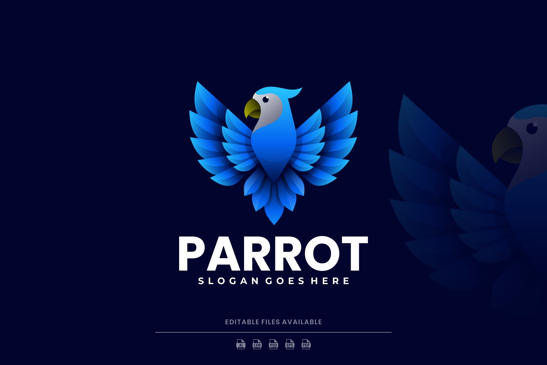 Parrot Gradient Logo cover image.