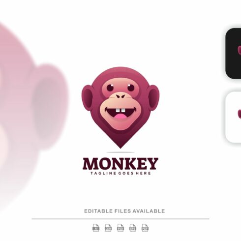 Monkey Gradient Logo cover image.