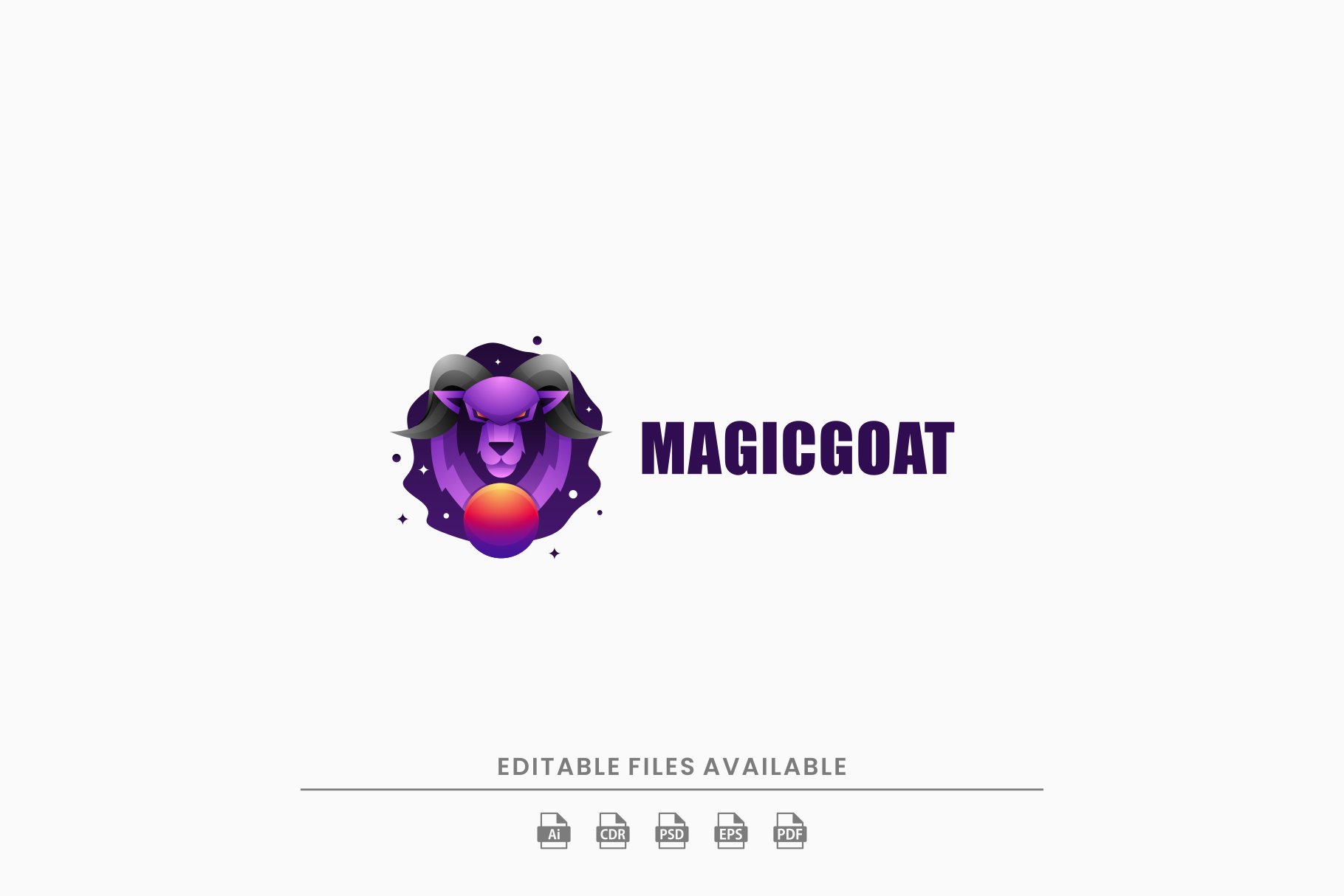 Goat Gradient Logo cover image.