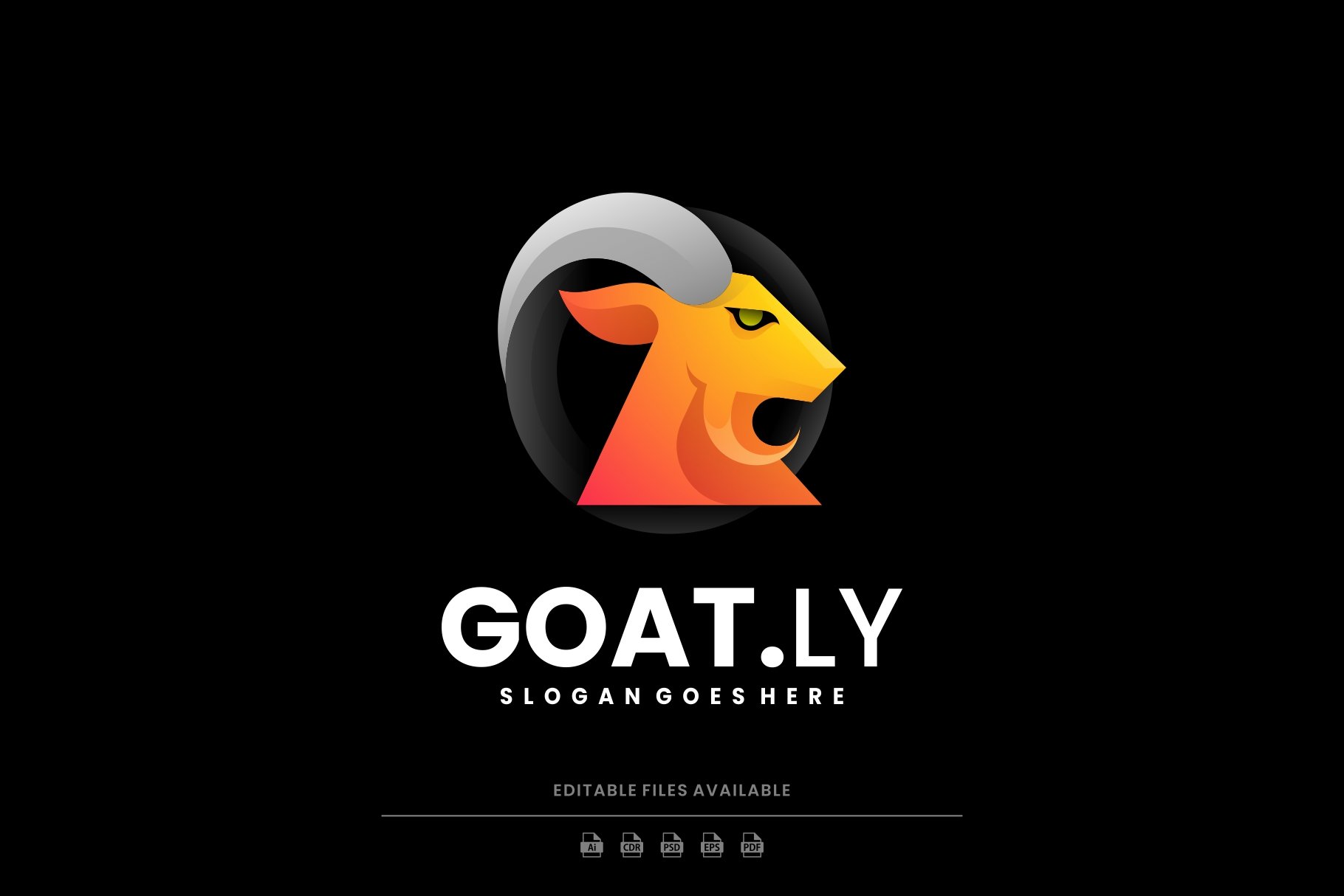 Goat Gradient Logo cover image.