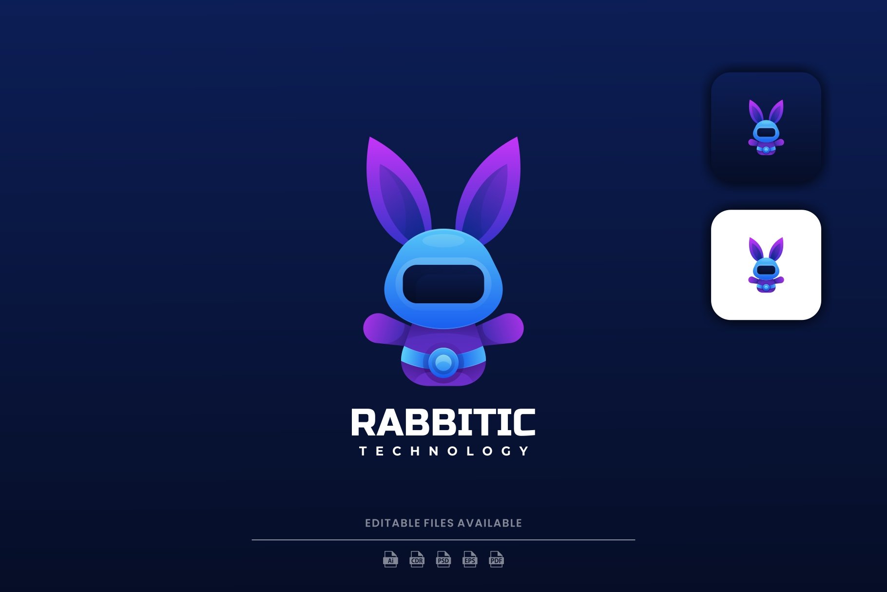 Rabbit Technology Gradient Logo cover image.