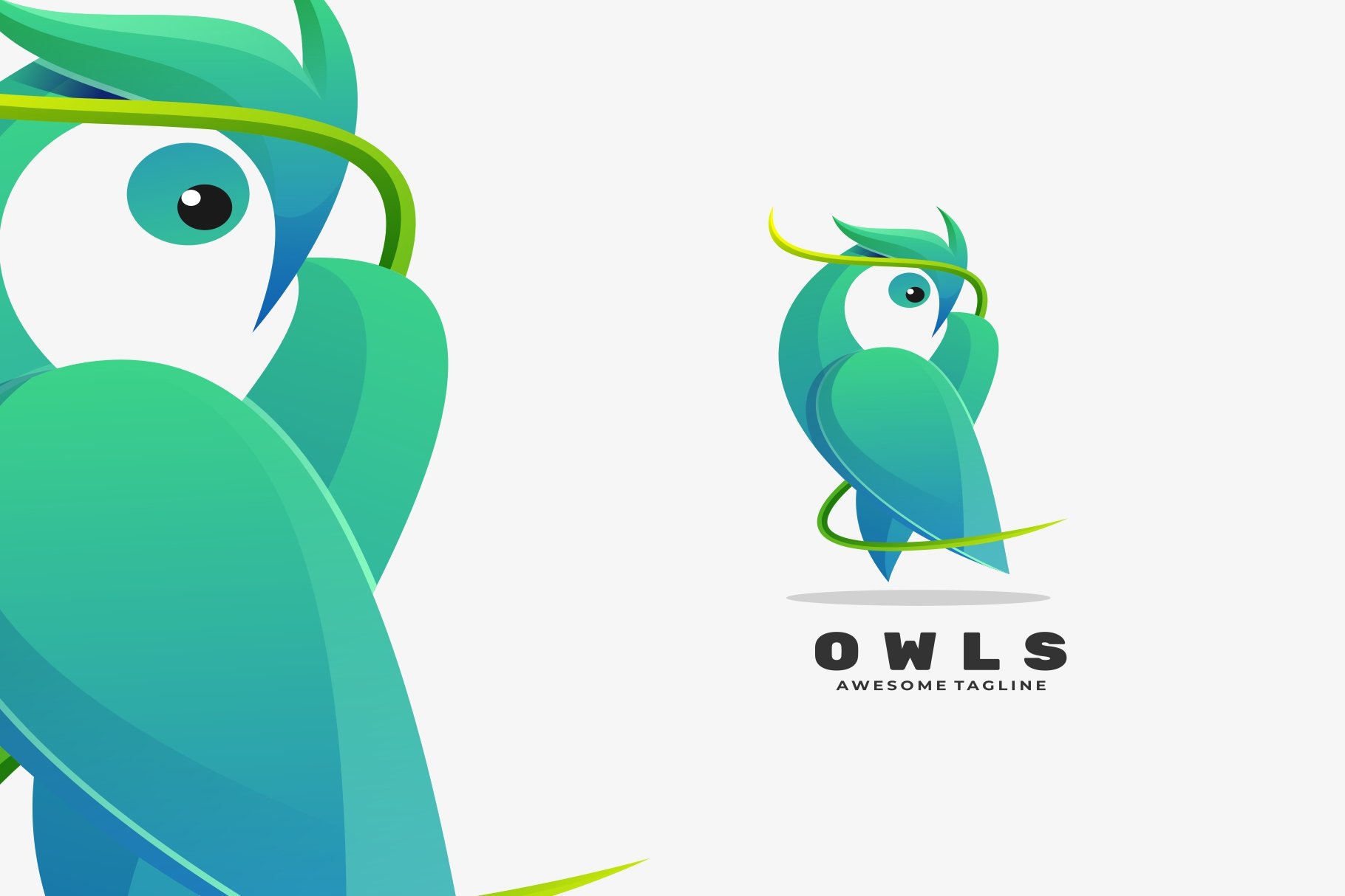 Owl Gradient Logo cover image.