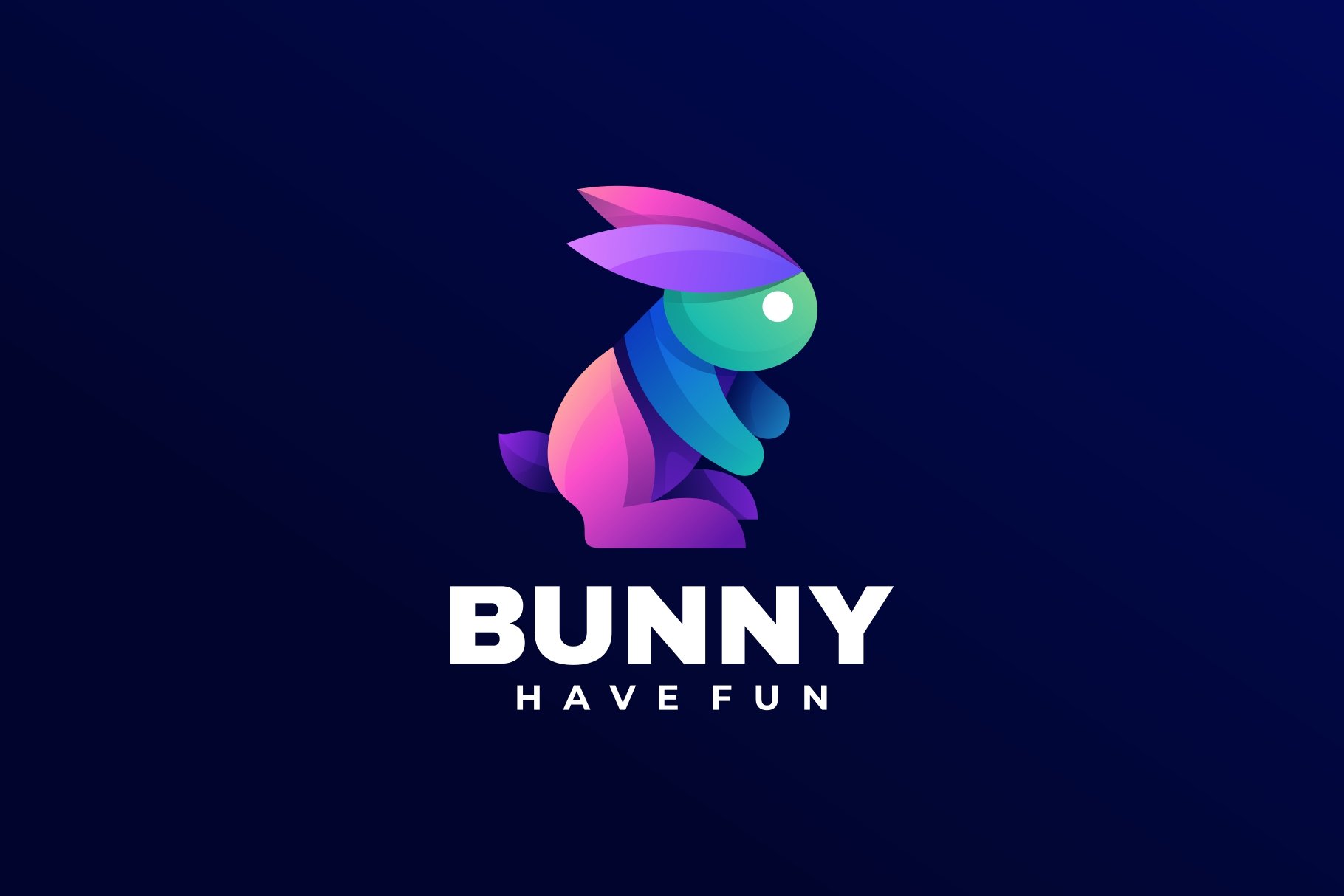 Bunny Gradient Logo cover image.