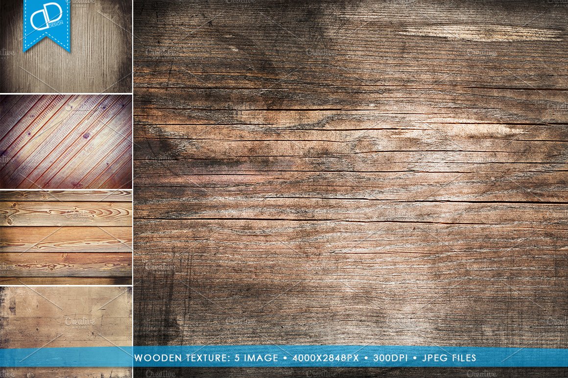 5 Wooden Texture cover image.