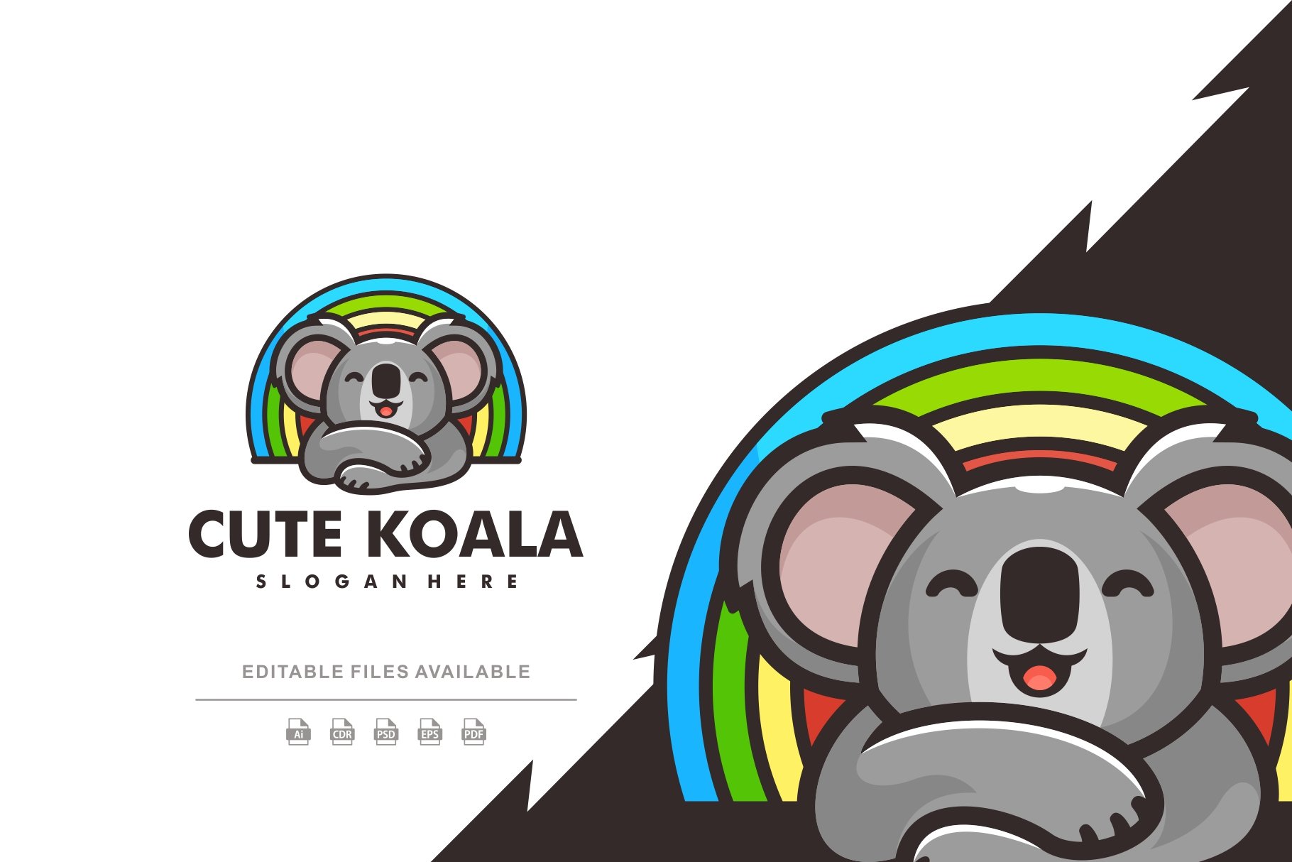 Koala Colorful Logo cover image.