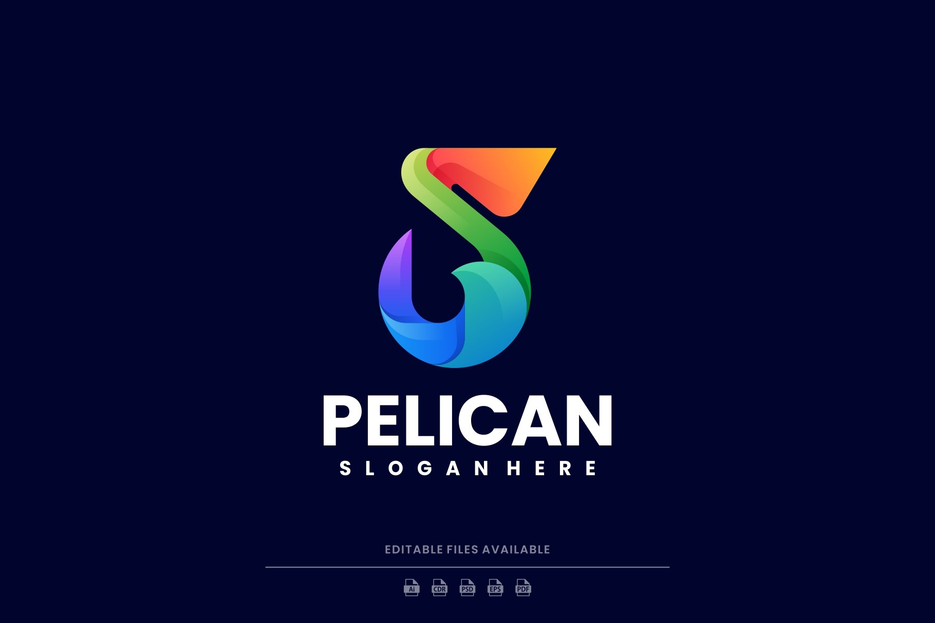 Pelican Colorful Logo cover image.