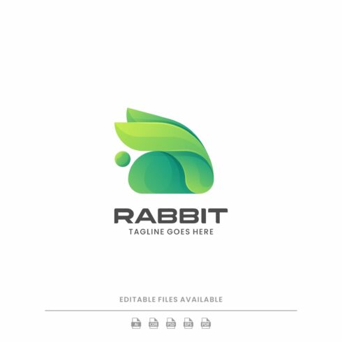 Rabbit Gradient Colorful Logo cover image.