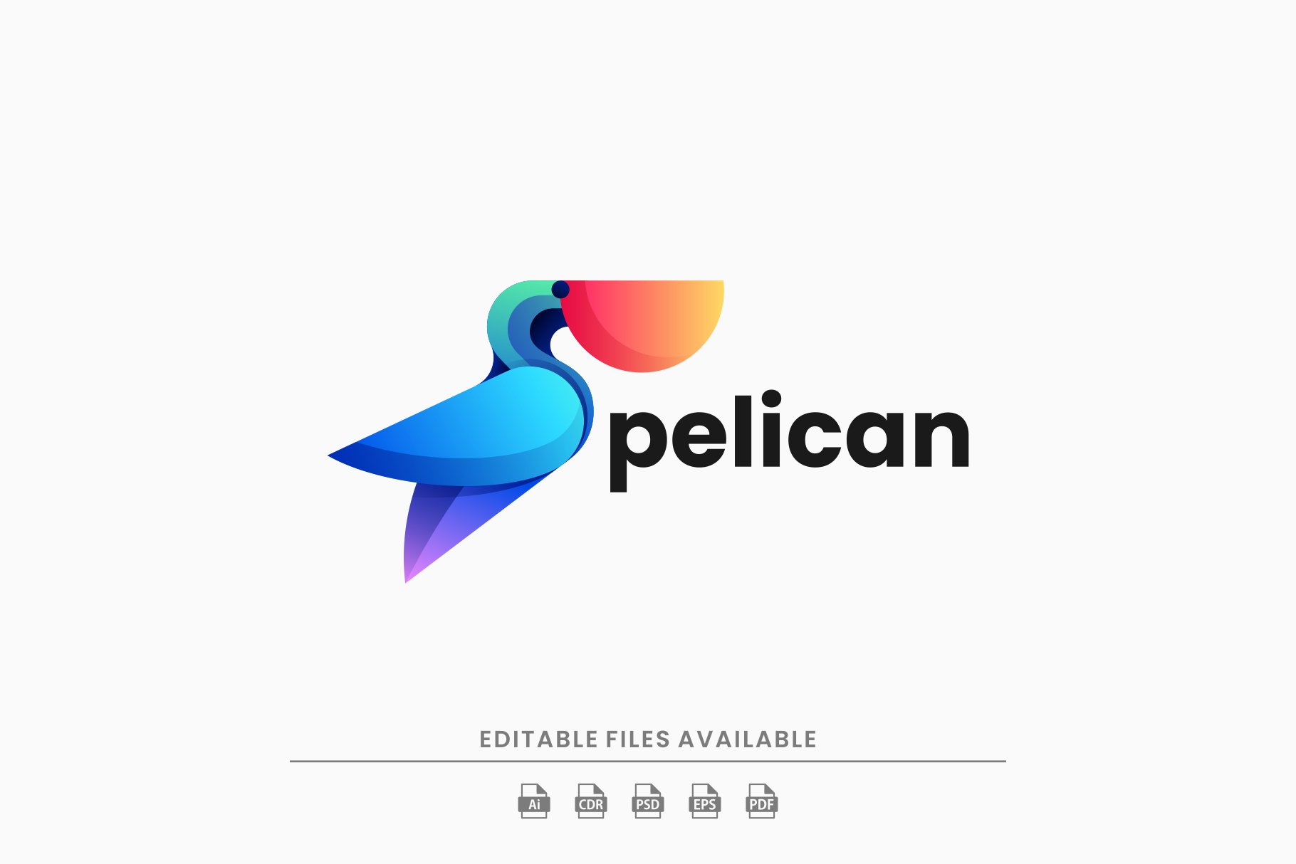 Pelican Colorful Logo cover image.