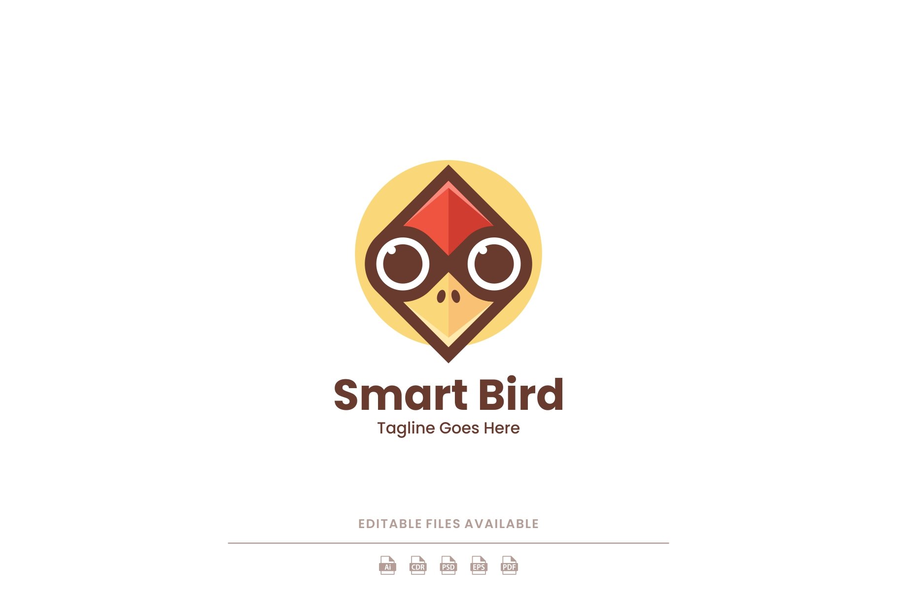 Woodpecker Bird Simple Logo cover image.
