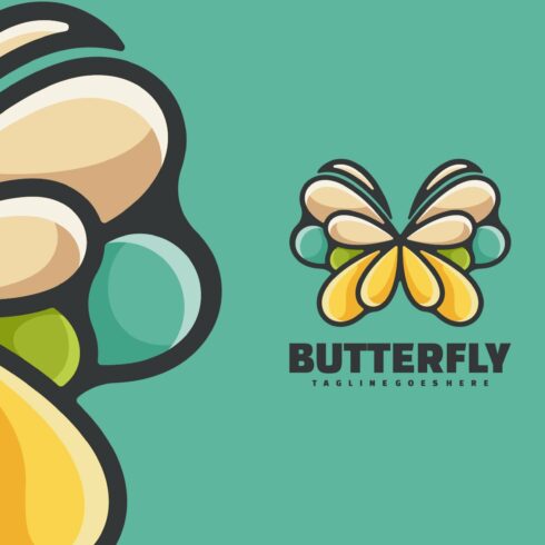 Butterfly Color Mascot Logo cover image.