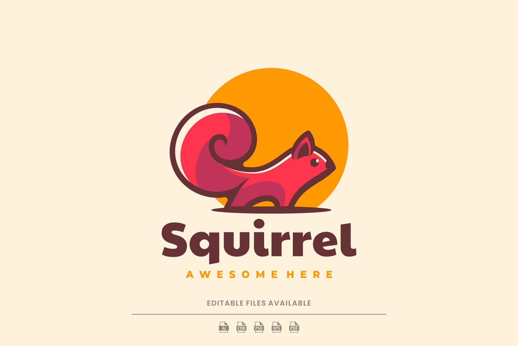 Squirrel Logo, Logo Templates | GraphicRiver