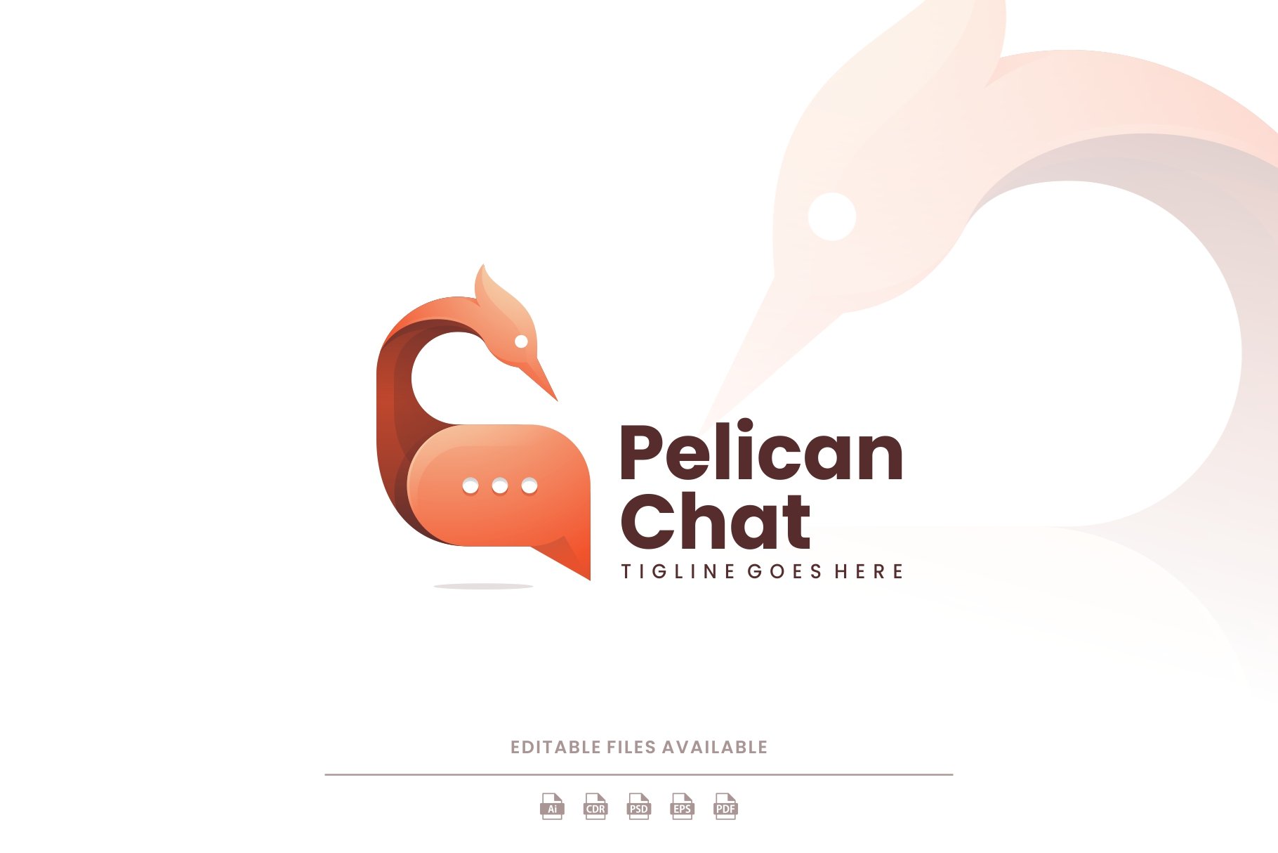 Pelican Chat Gradient Logo cover image.