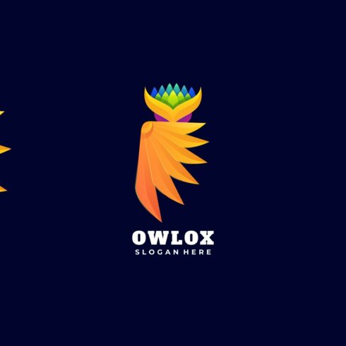 Owl Gradient Colorful Logo cover image.