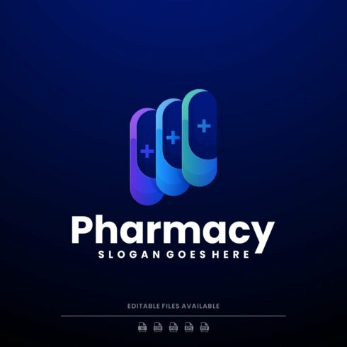 Pharmacy Colorful Logo cover image.