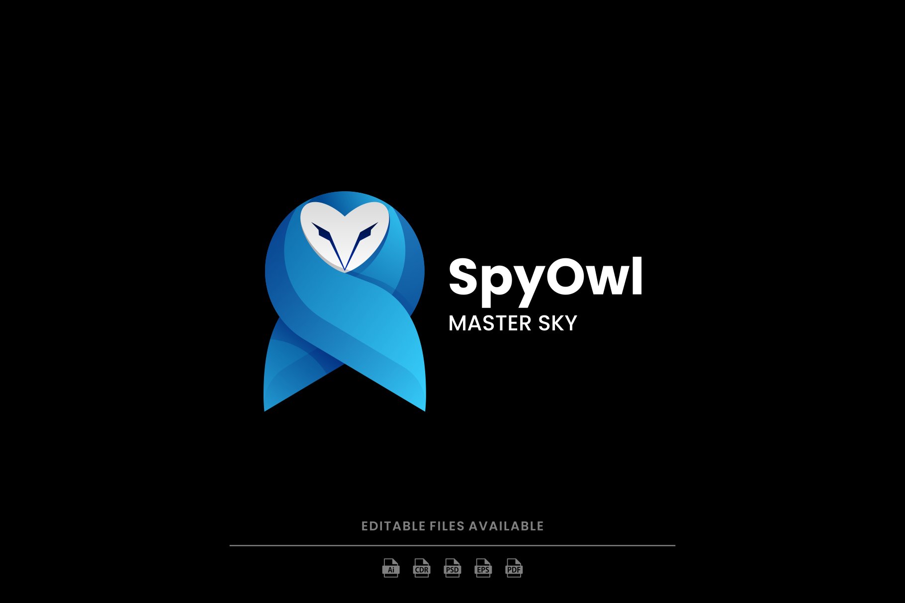 Spy Owl Gradient Logo cover image.