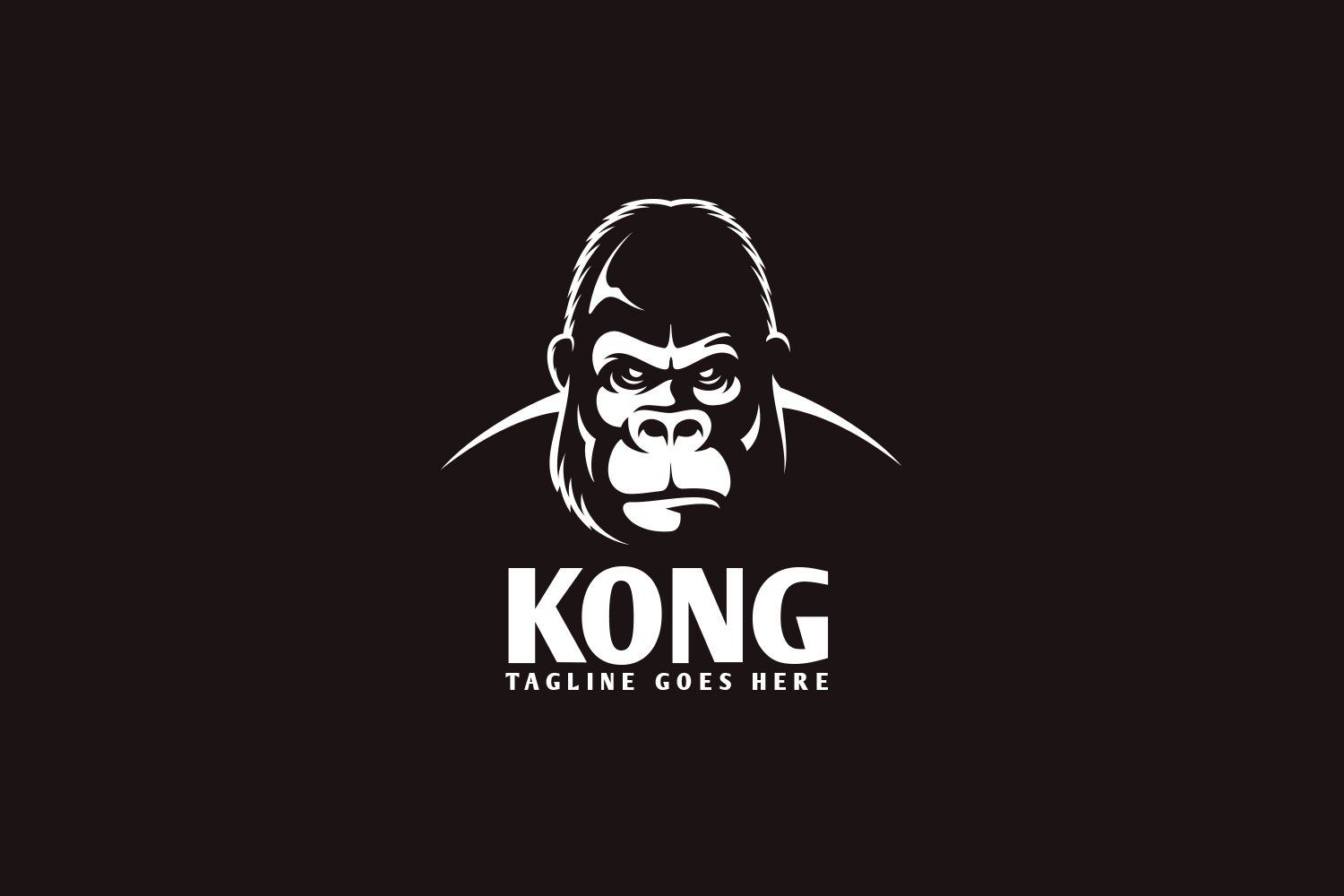 Serious Gorilla Logo Design cover image.