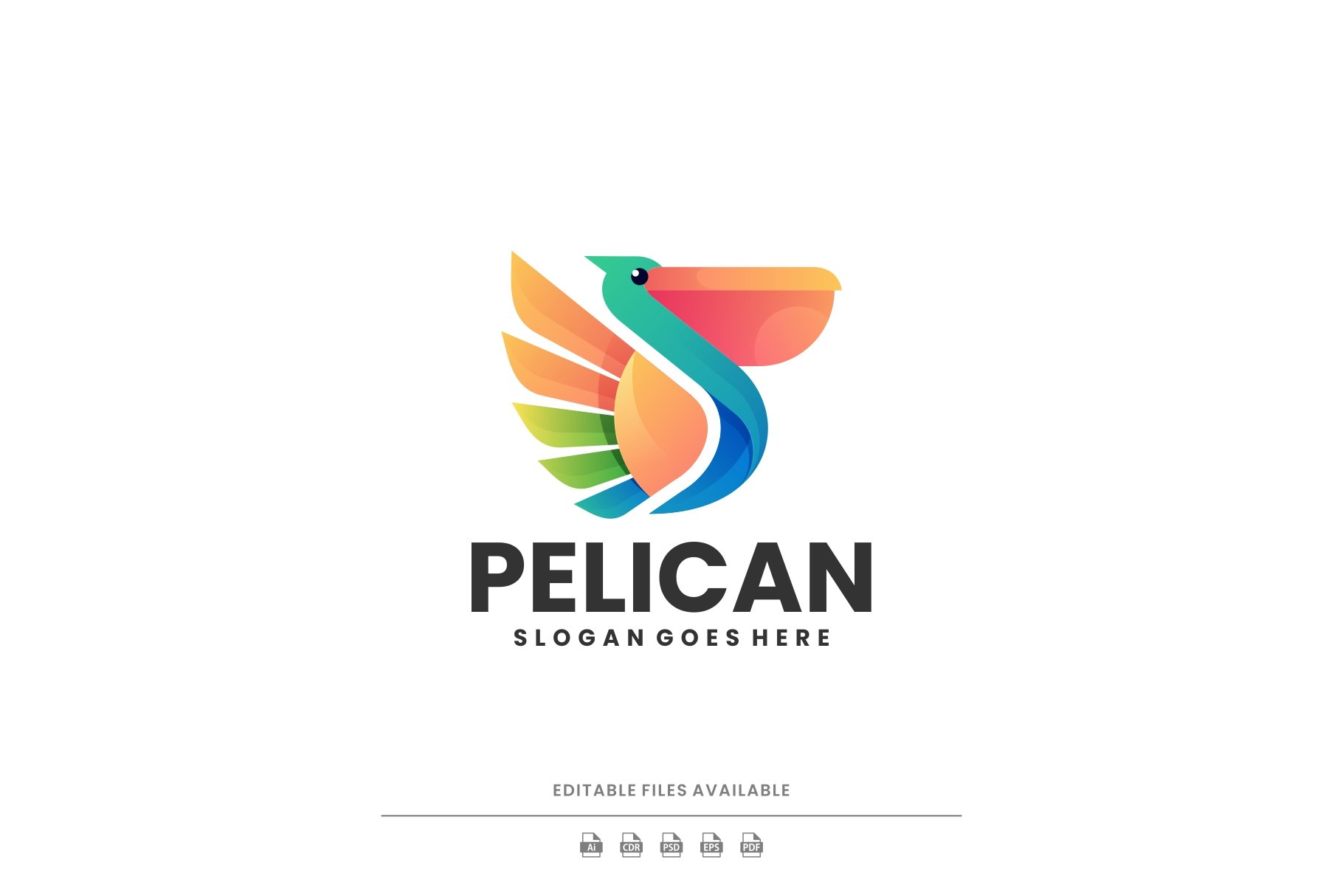 Pelican Colorful Logo cover image.