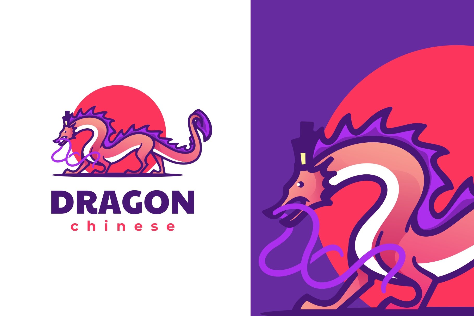 Dragon Cartoon Logo cover image.