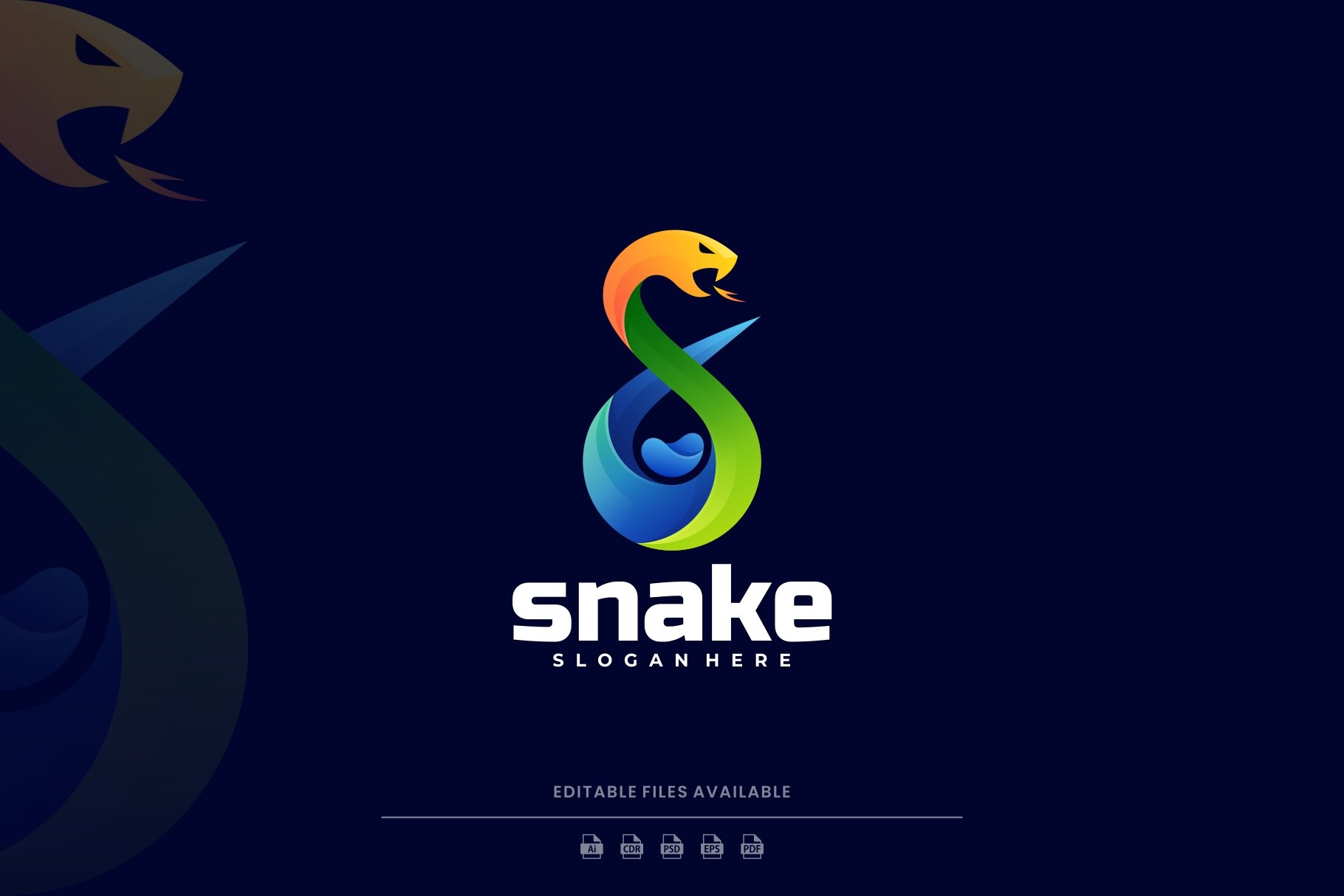 Snake Gradient Logo cover image.