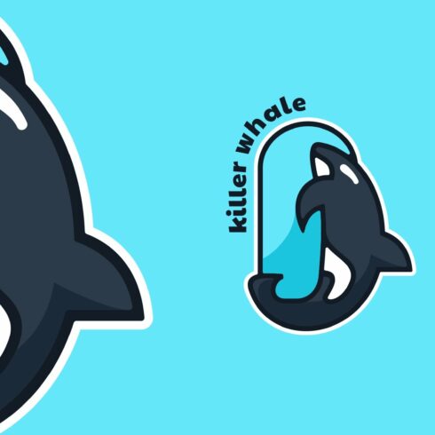 Killer Whale Simple Logo cover image.