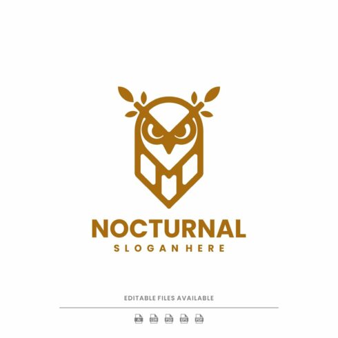 Nocturnal Line Art Logo cover image.