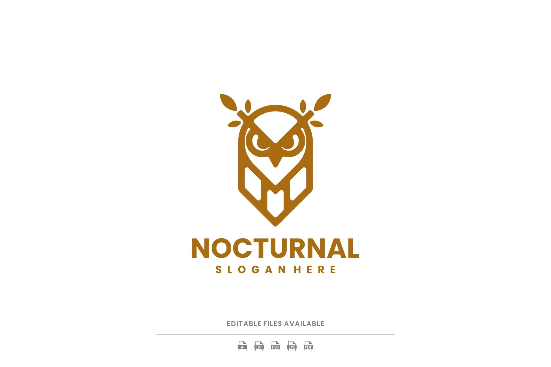 Nocturnal Line Art Logo cover image.