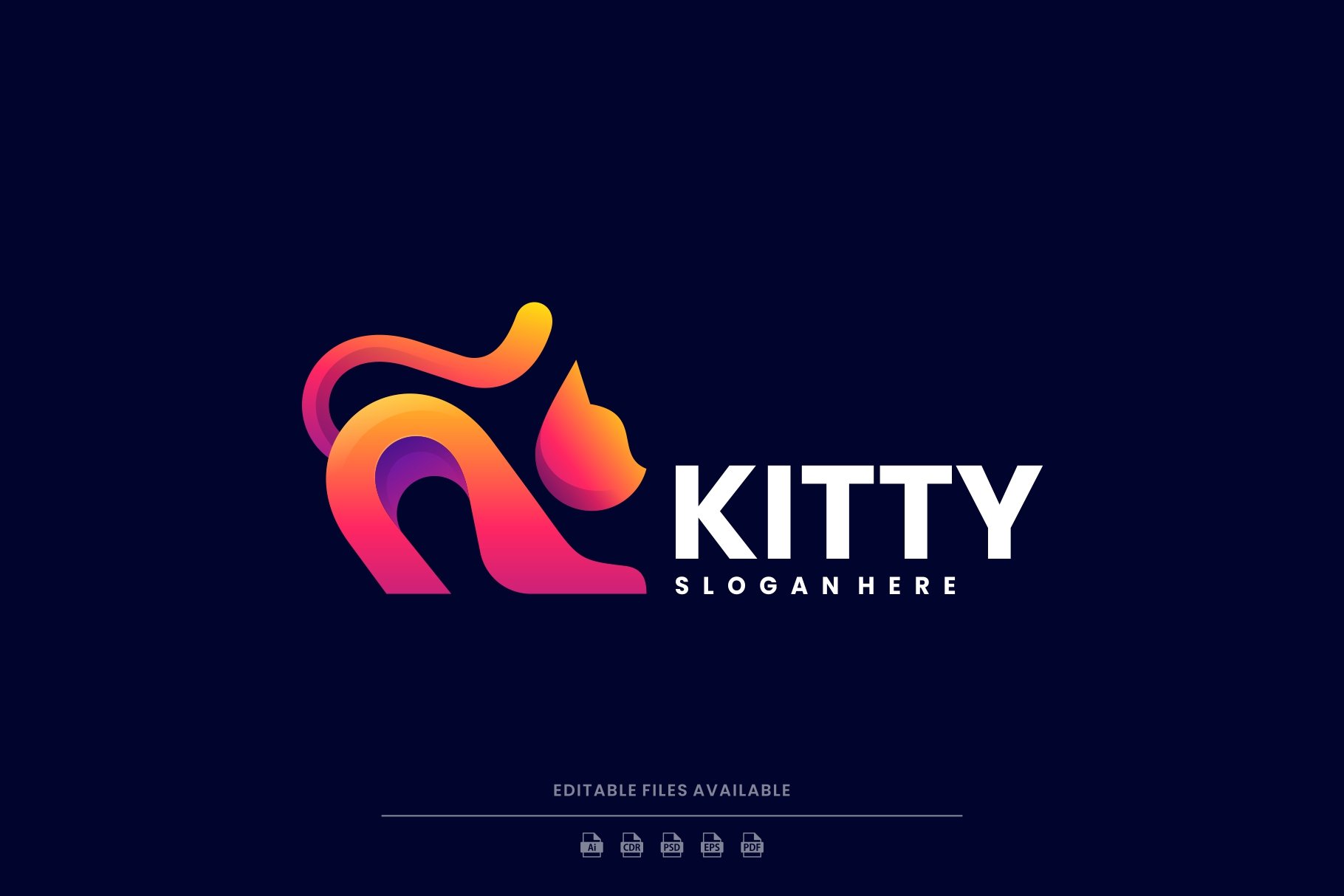 Kitty Colorful Logo cover image.