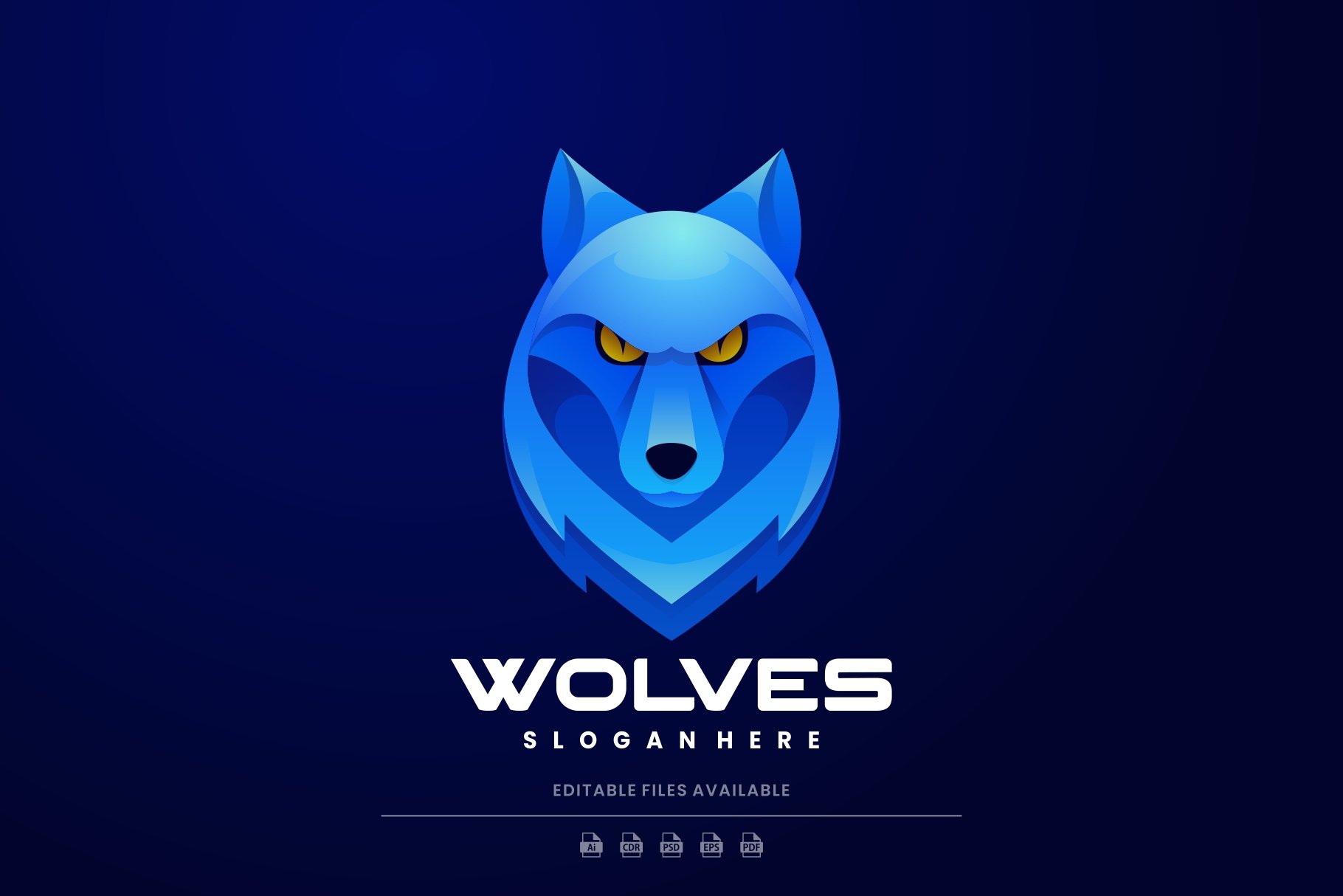 Wolves Colorful Logo cover image.