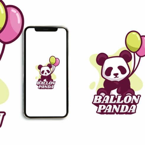 Panda Cartoon Logo cover image.