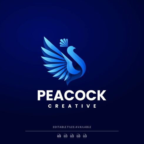 Peacock Gradient Logo cover image.