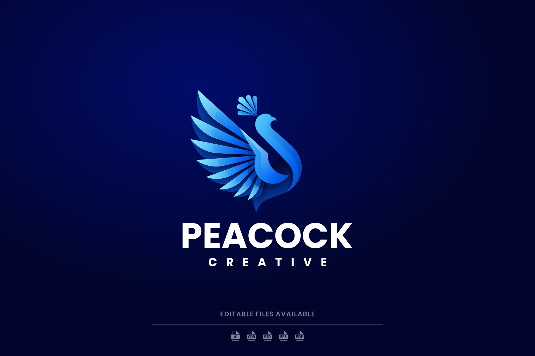 Peacock Gradient Logo cover image.