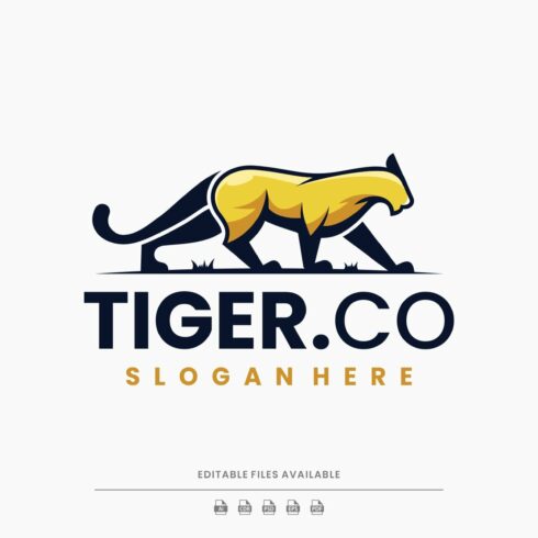 Tiger Simple Logo cover image.
