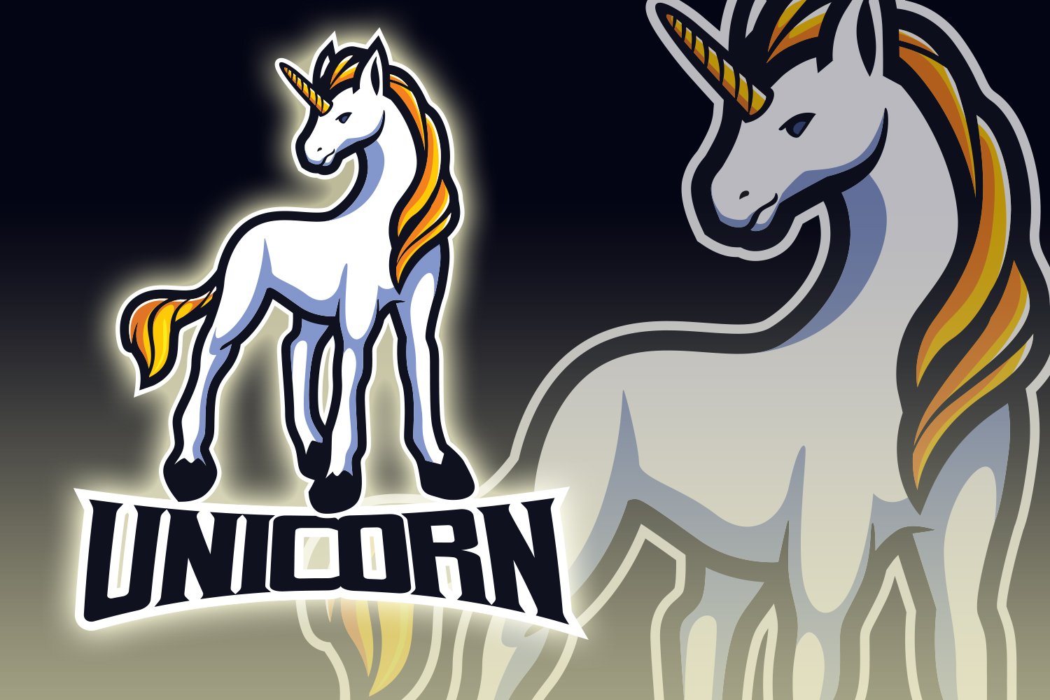 Uniqorn Esport Logo cover image.