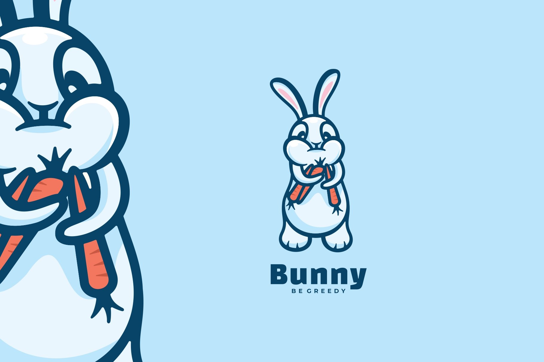 Bunny Cartoon Logo cover image.